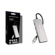 Conceptronic HUBBIES17G interface hub USB 3.2 Gen 2 (3.1 Gen 2) Type-C 10000 Mbit/s Grey