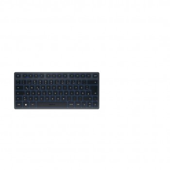 CHERRY KW 7100 MINI BT keyboard Universal Bluetooth QWERTZ German Blue