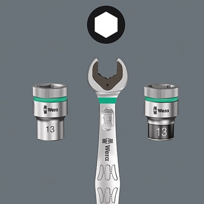 Wera 05004841001 impact socket Impact socket set Black