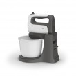 Tefal Prep'Mix+ HT4641 Stand mixer 500 W Grey, White