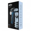 Braun Series 6 61-B4500cs Foil shaver Trimmer Black, Blue