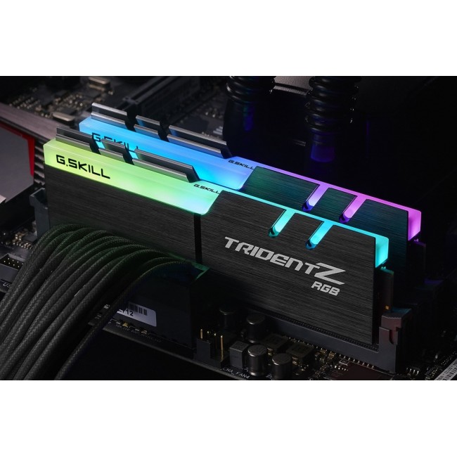 G.Skill Trident Z RGB F4-3200C16D-16GTZR memory module 16 GB 2 x 8 GB DDR4 3200 MHz G.Skill Trident Z RGB F4-3200C16D-16GTZR memory module 16 GB 2 x 8 GB DDR4 3200 MHz