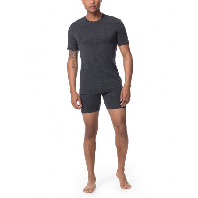 Icebreaker 103033001 M shirt/top T-shirt Crew neck Short sleeve Lycra, Merino wool, Nylon