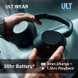 Sony ULT WEAR - Wireless Bluetooth Headphones with ULT POWER SOUND, Ultimate Deep Bass, Noise Cancelling, Clear Call Quality, Up to 30hr Battery Life, IOS & Android
