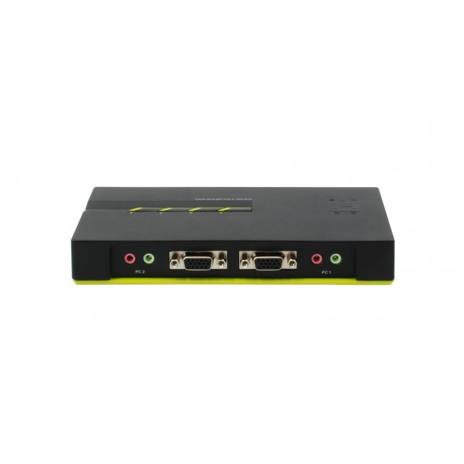 LevelOne 4-Port USB VGA KVM Switch, audio support LevelOne 4-Port USB VGA KVM Switch, audio support