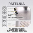 HONEYCOMB Steel Frying Pan MAESTRO MR-1228 24 cm (MR-1228-24)