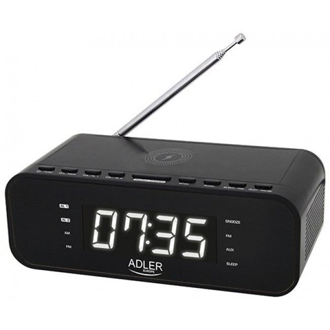 ADLER AD 1192b radio alarm clock black ADLER AD 1192b radio alarm clock black