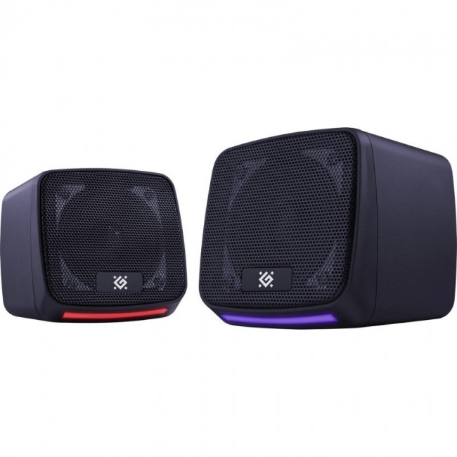 PC Speakers 2.0 DEFENDER J3 2.0 6W LED USB black PC Speakers 2.0 DEFENDER J3 2.0 6W LED USB black