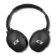 Qoltec 50851 Wireless Headphones with microphone Super Bass | Dynamic | BT | Black