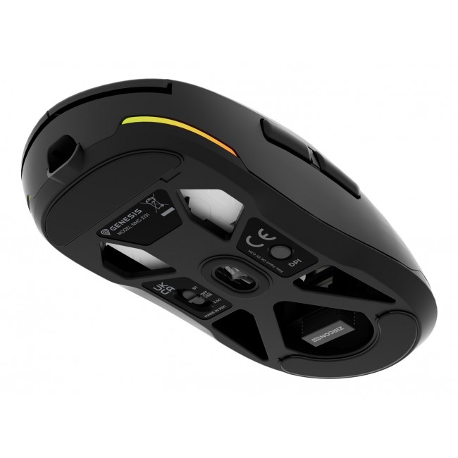 GENESIS Zircon 660 mouse Gaming Right-hand RF Wireless + Bluetooth + USB Type-A Optical 12000 DPI