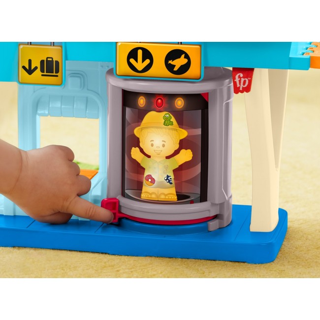 Fisher-Price Little People Everyday Adventures Airport Toddler Playset, Airplane & 3 Play Pieces Fisher-Price Little People Everyday Adventures Airport Toddler Playset, Airplane & 3 Play Pieces