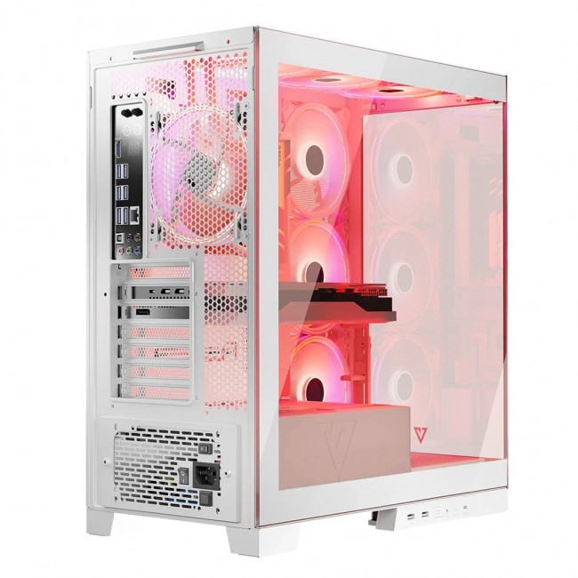 Modecom Volcano SPACE APEX ARGB MIDI Midi Tower White Modecom Volcano SPACE APEX ARGB MIDI Midi Tower White