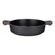 Resto Kitchenware 93506 saucepan 4.4 L Round Black, Wood Resto Kitchenware 93506 saucepan 4.4 L Round Black, Wood