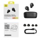 Baseus Bowie E18 - TWS in-ear wireless headphones, black Baseus Bowie E18 - TWS in-ear wireless headphones, black