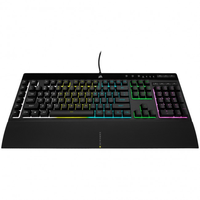Corsair K55 RGB PRO keyboard Gaming USB QWERTZ German Black Corsair K55 RGB PRO keyboard Gaming USB QWERTZ German Black