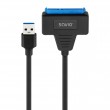 SAVIO AK-68 Adapter USB-A 3.1 Gen 1 (M) - SATA (F) for 2.5