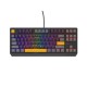 GENESIS Thor 230 TKL keyboard Gaming USB + RF Wireless + Bluetooth QWERTY Black, Grey, Orange