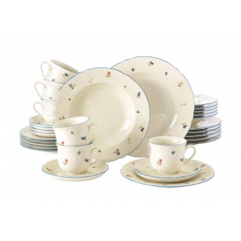 SELTMANN MARIE-LUISE STREUBLUME set for 6 people