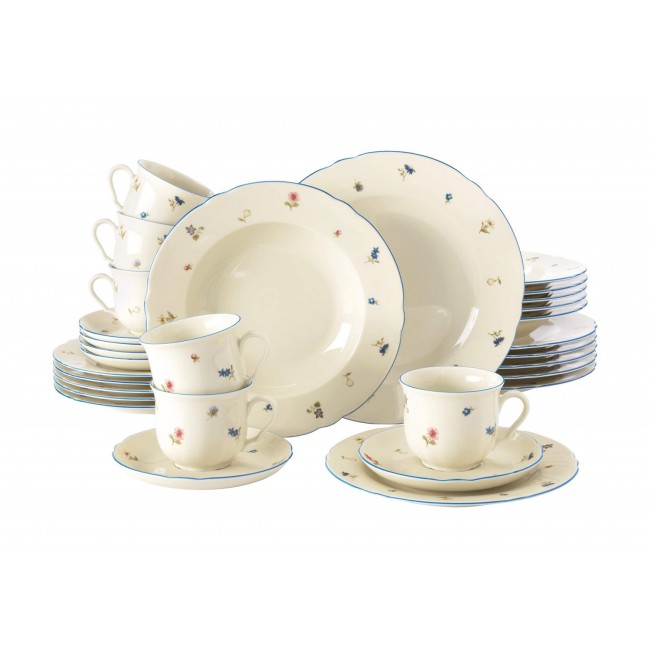 SELTMANN MARIE-LUISE STREUBLUME set for 6 people SELTMANN MARIE-LUISE STREUBLUME set for 6 people