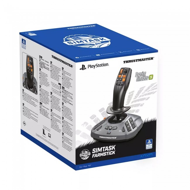 Thrustmaster SimTask FarmStick Black USB Flightstick Analogue / Digital PC, PlayStation 5