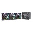 Seasonic MagFlow ARGB Computer case Fan 12 cm Black 3 pc(s)