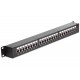 Patch Panel Cat6 Rack Mount 1U 44x44 mm