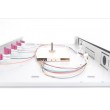 Digitus Fiber Optic Sliding Splice Box, 1U, Equipped, LC, OM4 Digitus Fiber Optic Sliding Splice Box, 1U, Equipped, LC, OM4