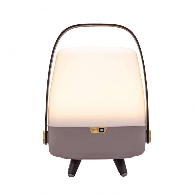 Kooduu Lite-up PLAY Mini Mono portable speaker Beige, White, Wood 8 W