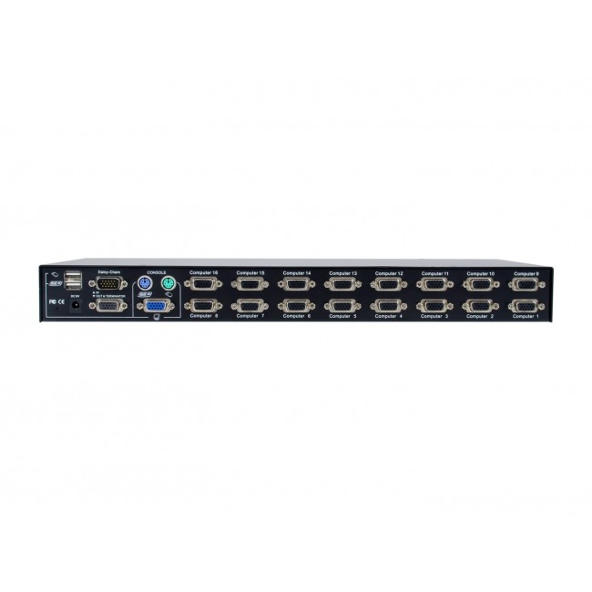 LevelOne 16-Port PS/2-USB VGA KVM Switch