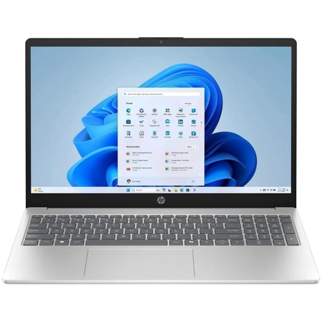 HP 15-fd0154wm i5-1334U 15.6 FHD Touch 12GB SSD 512 Iris Xe Win11 Natural Silver (REPACK) 2Y New Repack/Repacked