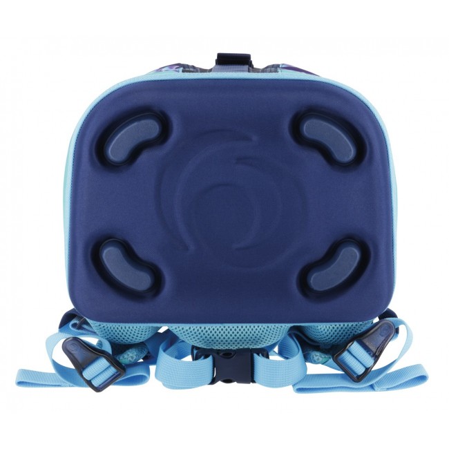 Herlitz SoftLight Plus Greenline Blue Ice school bag set Girl Polyester Blue, Navy