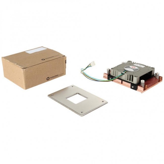 Dynatron A-18 Processor Air cooler 7 cm Copper, Grey