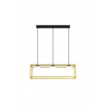 PENDANT LIGHT DRIFT 3XE14 GOLD