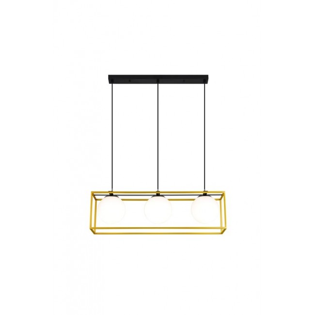 PENDANT LIGHT DRIFT 3XE14 GOLD