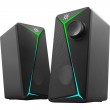 PC Speakers 2.0 DEFENDER J5 2.0 6W LED USB black