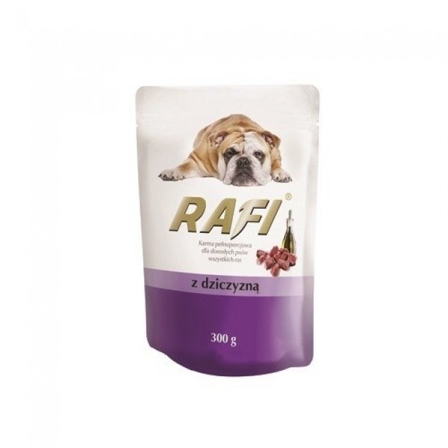 DOLINA NOTECI RAFI Wet dog food Venison, blueberry, cranberry 300 g