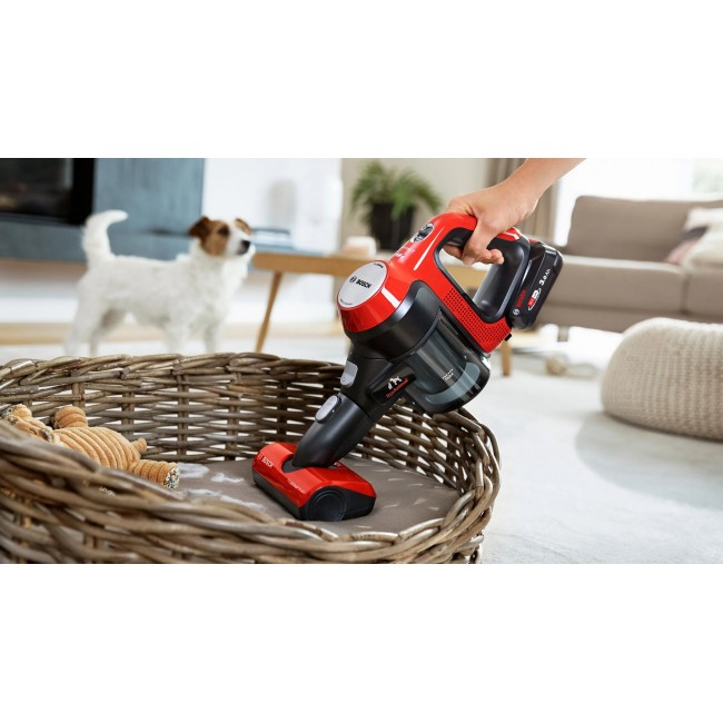 Bosch BCS711PET stick vacuum/electric broom Battery Dry Bagless 0.3 L Black, Red 3 Ah Bosch BCS711PET stick vacuum/electric broom Battery Dry Bagless 0.3 L Black, Red 3 Ah