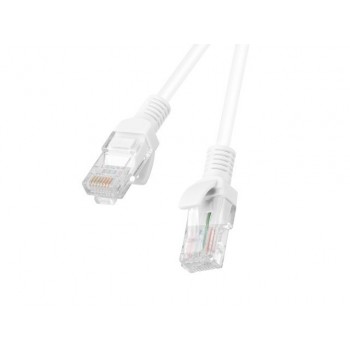 PATCHCORD KAT.6 UTP 1.5M BIA Y FLUKE PASSED LANBERG 10-PACK