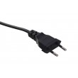 SAVIO Power cable 2pin (M) 3m CL-105 Black SAVIO Power cable 2pin (M) 3m CL-105 Black