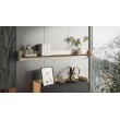 Cama Shelf PORTO 150x18x16.5 oak/black