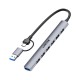 Unitek H1209AGY01 USB-A 5Gbps 7in1 USB hub Unitek H1209AGY01 USB-A 5Gbps 7in1 USB hub