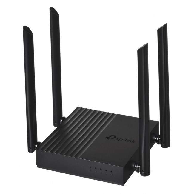 TP-LINK ARCHER C64 dual-band W-Fi router, black TP-LINK ARCHER C64 dual-band W-Fi router, black