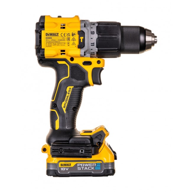 DeWALT DCD805E2T-QW drill 2000 RPM 1.34 kg DeWALT DCD805E2T-QW drill 2000 RPM 1.34 kg