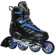 Outrace Ghost Sky Blue Roller Skates Black/Blue PW-125C 43-46 Outrace Ghost Sky Blue Roller Skates Black/Blue PW-125C 43-46