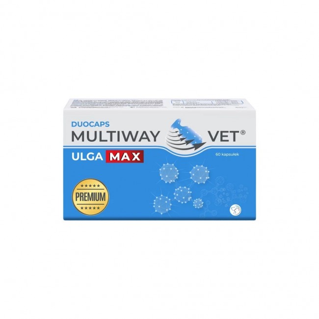 JM SANTE Multiway Vet Duocaps Ulga Max - twist-off capsules for relieving stress and discomfort in dogs and cats 60 pcs JM SANTE Multiway Vet Duocaps Ulga Max - twist-off capsules for relieving stress and discomfort in dogs and cats 60 pcs