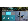 Deska SUP SKATINGER Octopus 335x86x15 cm Allround