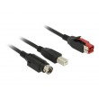 DeLOCK 85489 USB cable USB 2.0 3 m USB B Black