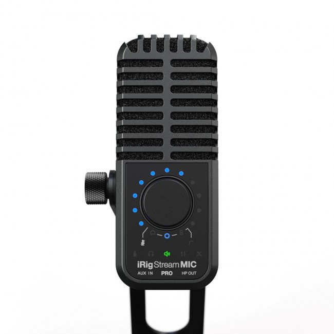 IK Multimedia iRig Stream Mic Pro - condenser microphone IK Multimedia iRig Stream Mic Pro - condenser microphone