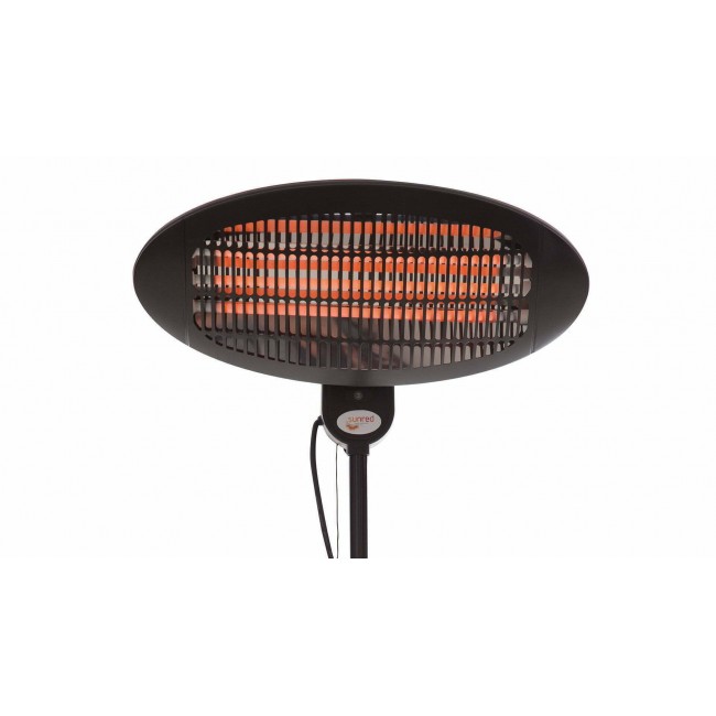Sunred SMQ2000A electric space heater Indoor & outdoor Black 2000 W Quartz electric space heater