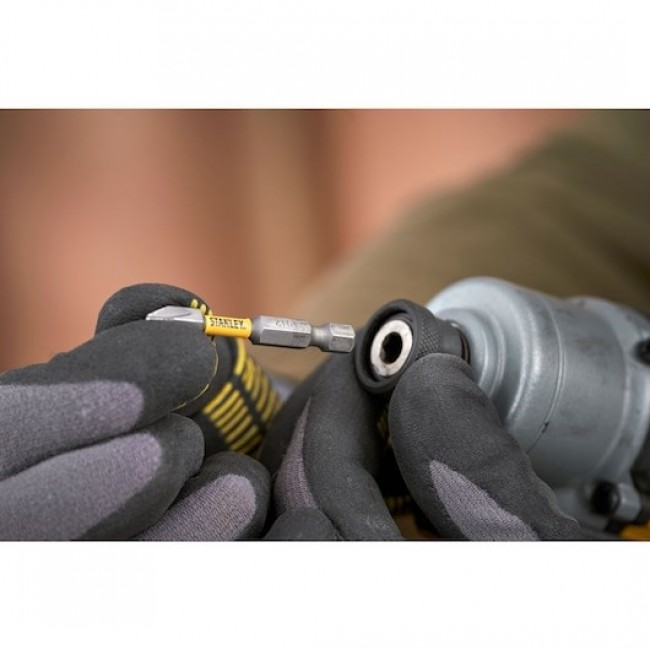 Stanley FATMAX SFMCF830B-XJ power screwdriver/impact driver 3200 RPM Black, Yellow
